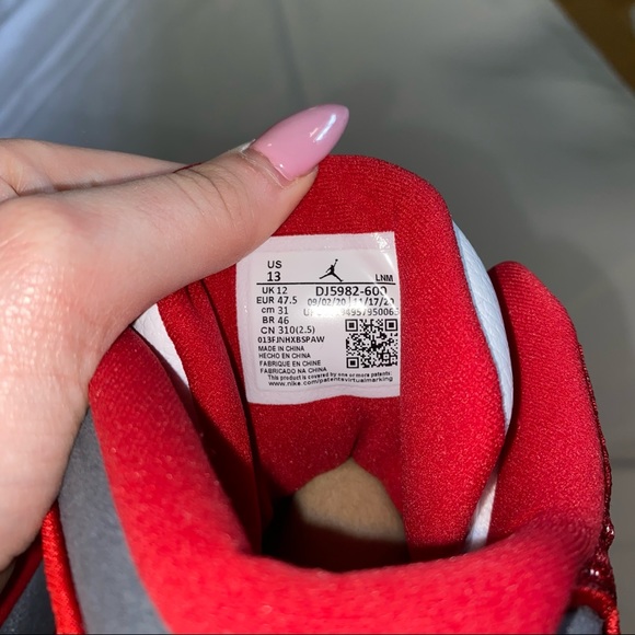 Nike Air Jordan 13 retro Red Flint Men’s 13 New - Picture 4 of 6